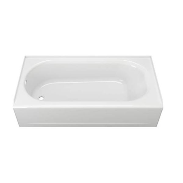 American Standard Bathtub 51.166738 White Rectangular 60×30 Inch Left-Hand Drain