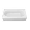 Image 1 : American Standard Bathtub 51.166738 White Rectangular 60×30 Inch Left-Hand Drain