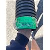 Image 3 : 100 mm (4 inch) x 3.05 m (10 ft) Black Solid Tubing, Made in Canada