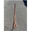 Image 2 : LOT OF 4 – 3/4-Inch Copper Pipes in 12-Foot Lengths