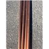Image 3 : LOT OF 4 – 3/4-Inch Copper Pipes in 12-Foot Lengths