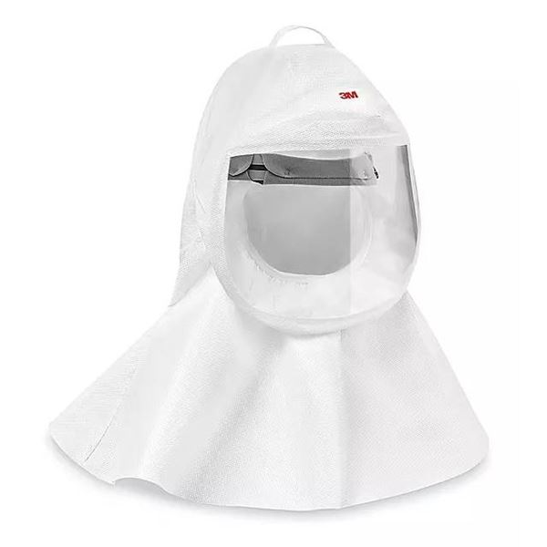 3M S-433L-5 Hood With Integrated Head Suspension, Medium/Large, 5 Ea