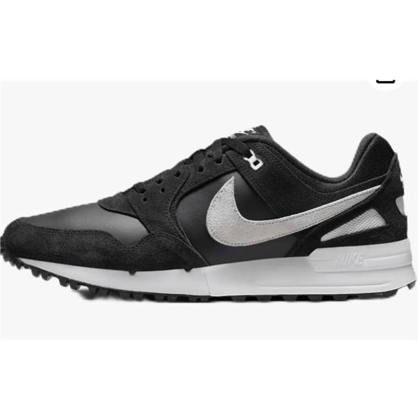 Nike Air Pegasus ’89 G Golf Shoes (FJ2245-001, Black/Black/White) Size 12.5