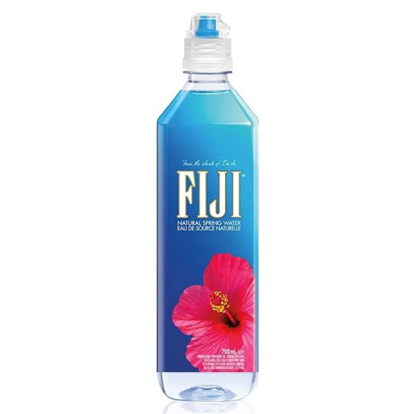 Fiji Natural Artesian Water Bottles 700 mL (12 Bottles)