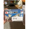 Image 3 : Cobra Anchors WallGripper 750M #8 x 2-1/4 in, 21 Packs of 20