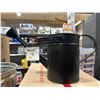 Image 2 : Matte Black Watering Can, 8.25 x 20 x 11.25 Inches,