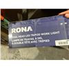 Image 3 : Rona Dual Head LED Tripod Work Light With 100W Black
