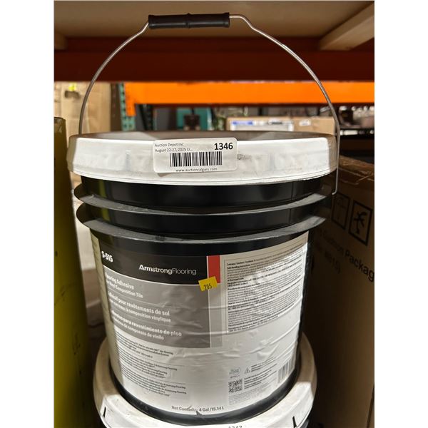 Armstrong Flooring S-515 Flooring Adhesive for Vinyl Composition Tile, 4 Gallon