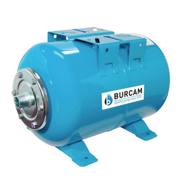 Burcam 6.5-Gallon Horizontal Captive Air Pressure Tank