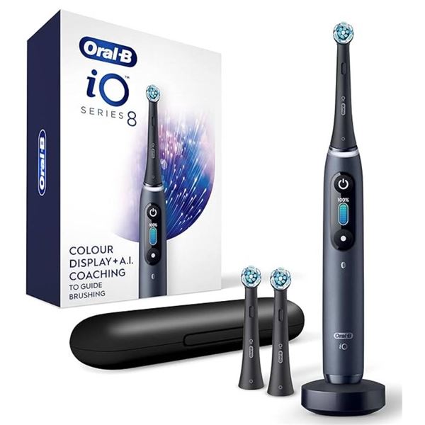 Oral-B iO Series 8 Electric Toothbrush with 6 Smart Modes and Bluetooth