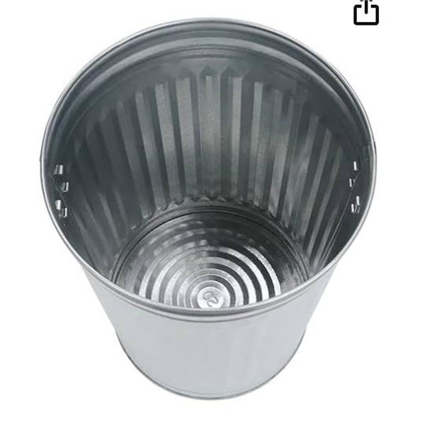 GW Metal 12063 20-Gallon Garbage Can 17″x28″ NO LID