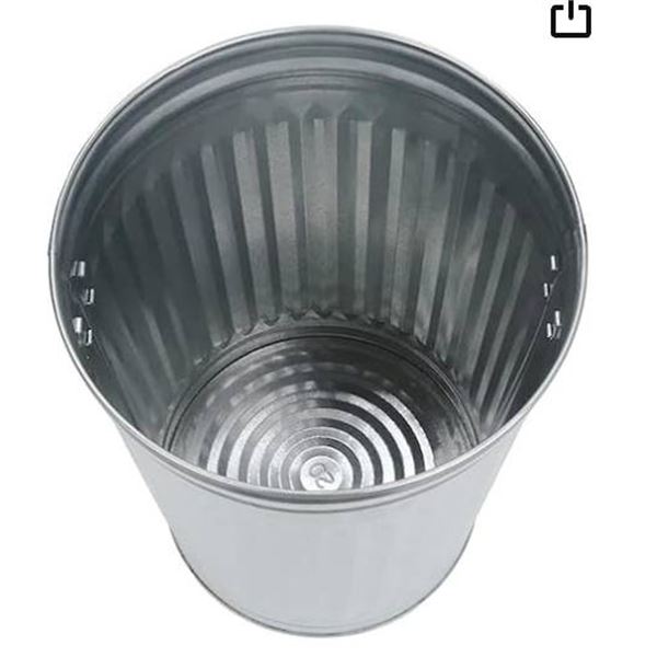 GW Metal 17×28 Inch Garbage Can, 20 Gallon, Model 12063