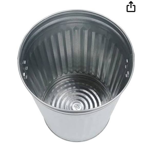 GW Metal 12063 20-Gallon Garbage Can 17″x28″ NO LID