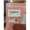 Image 3 : Wearable Breast Pump with Dual Units in Pink