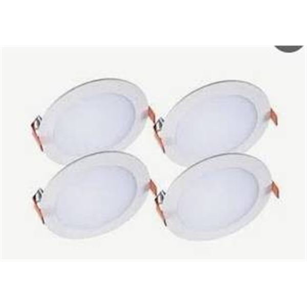 Halo 6-Inch Canless LED Downlight, Lot of 4