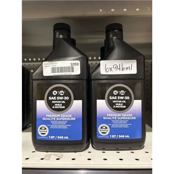 Circle K 5W-30 SAE Motor Oil 6 x 946ml