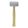 Image 1 : Tooltech Workbench Rubber Mallet, 16 oz, Wood Handle