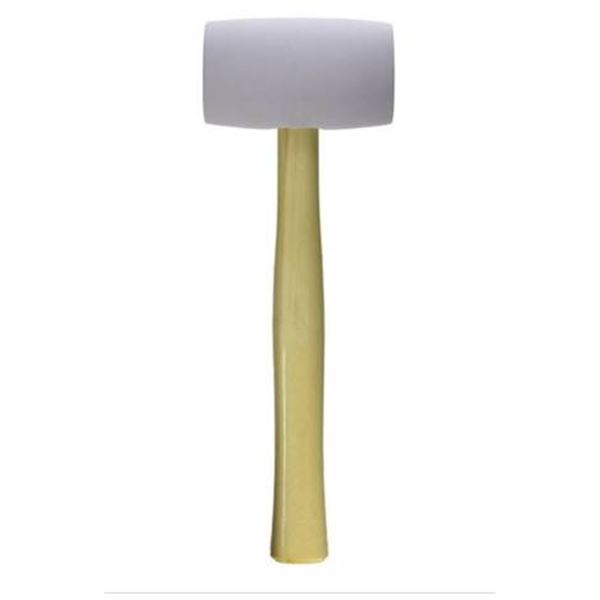 Tooltech Workbench 16 oz Rubber Mallet With Wood Handle
