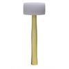 Image 1 : Tooltech Workbench 16 oz Rubber Mallet With Wood Handle