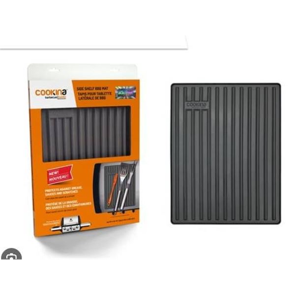 Cookina Barbecue Side Shelf BBQ Mat