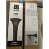 Image 3 : Umbra Sita Curtain Rod, Extendable 72-144 Inches (183-366 cm), Lot of 2