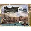 Image 2 : R/C Rail Steam Train Set with 2.4GHz Remote Control for Ages 3+