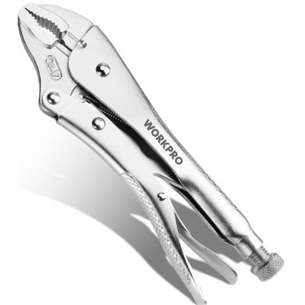 Workpro locking Pliers, Lot of 8, 7-Inch size