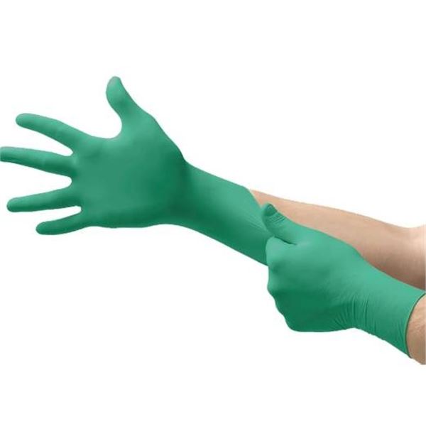 Ansell TouchNTuff 92-600 Nitrile Gloves, Size Small (6.5-7), Chemical Resistant