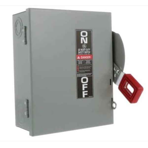 ABB Industrial Connections & Solutions THN3361 Non-Fusible Safety Switch, 3 Pole, 30A, 600VAC, 2-12A
