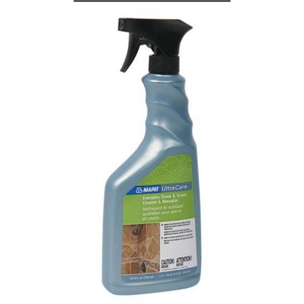 Mapei UltraCare Everyday Stone, Tile & Grout Cleaner, 710 mL, Set of 3