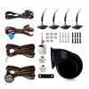 Image 1 : TV Emergency & Turn Signal Kit with Column Turn Switch and Horn Kit Red & Amber LED Compatible With 