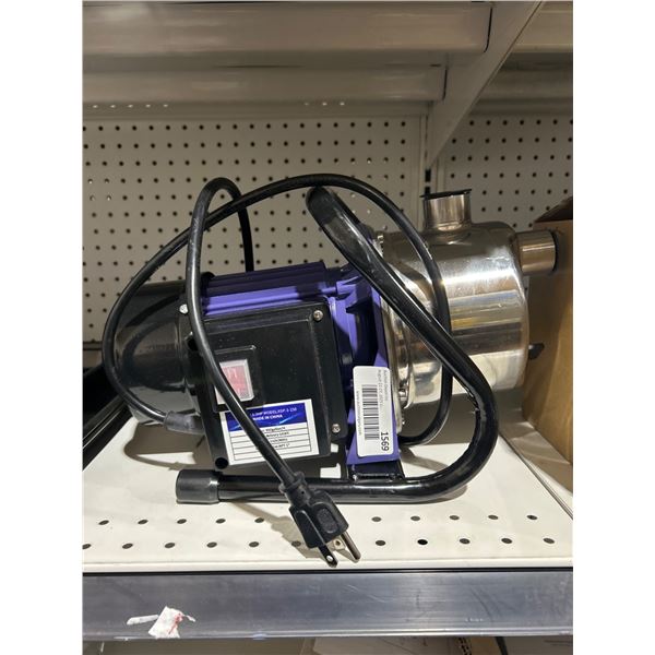 1.5HP Water Pump, Model XSP-3-150, 110V, 60Hz