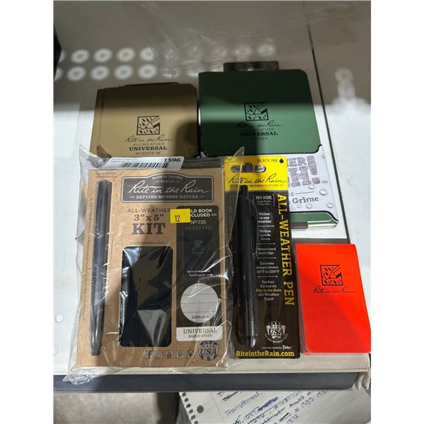 Rite in the Rain All-Weather Notebooks and Pen Kit