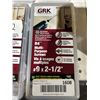 Image 3 : GRK Fasteners R4 Multi-Purpose Screws #9 x 2-1/2 Inch (Lot of 2, 100 pcs Each)
