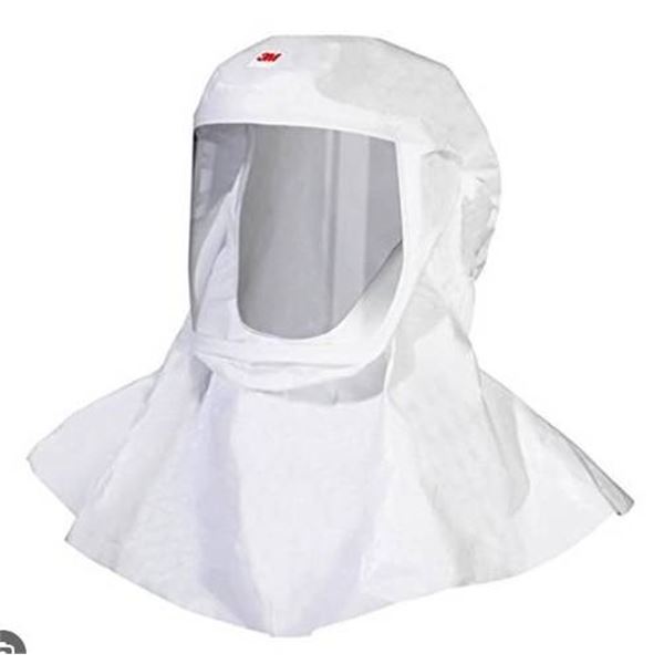 3M S-433L-5 Hood With Integrated Head Suspension, Medium/Large, 5 Ea