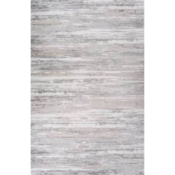 Area Rug with Width of 80 Inches and Grey Toned Textured Pattern