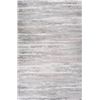 Image 1 : Area Rug with Width of 80 Inches and Grey Toned Textured Pattern