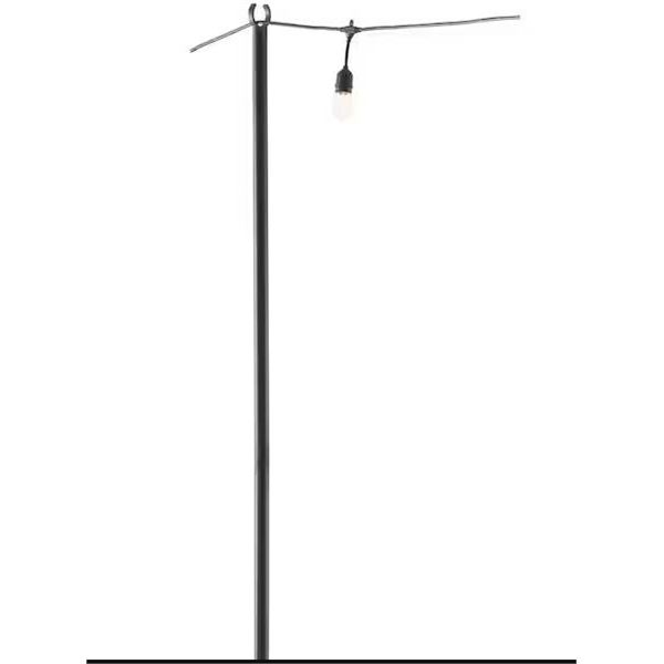 Holiday Styling String Light Poles, Double, 9-Foot, 2-Pack