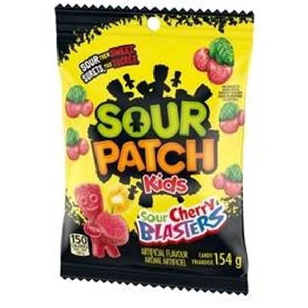 Sour Patch Kids Sour Cherry Blasters 12 x 154 g Candy Pack