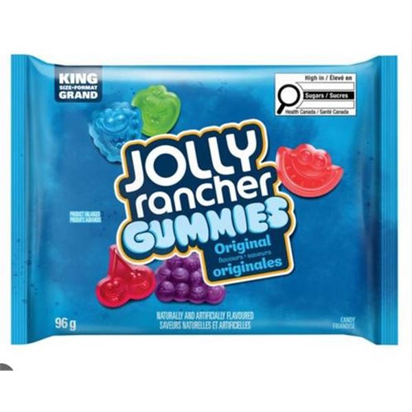 Jolly Rancher Gummies Candy, 12 x 96g