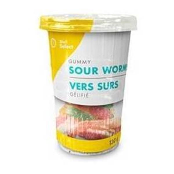 Shell Select Gummy Sour Worms 12 x 130g