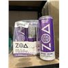 Image 2 : ZOA Frosted Grape Energy Drink, 355 ml Can, Pack of 12