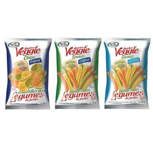 Garden Veggie Straws 24-Pack of 28.4g Each in Assorted Flavors