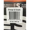 Image 3 : Jones Cane Sugar Soda Orange & Cream Flavor 12 x 355 ml