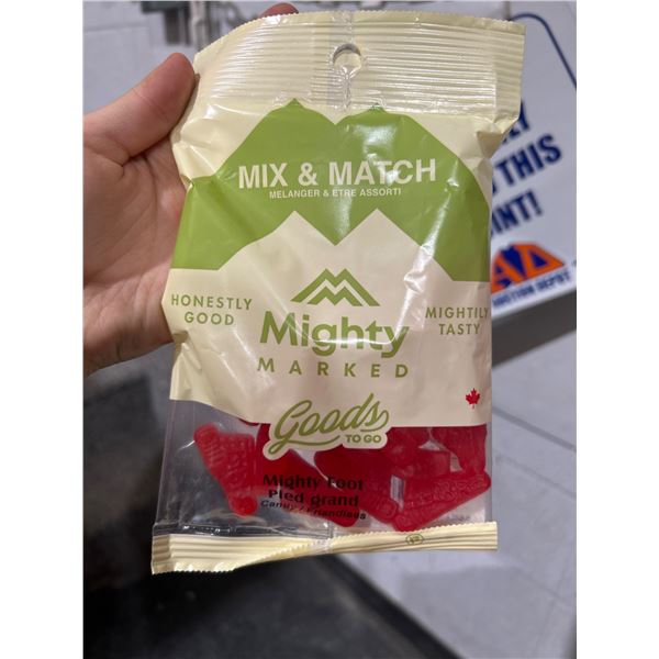 11 Mighty Marked Goods to Go Mix & Match Red Candy Bags (150g Each)