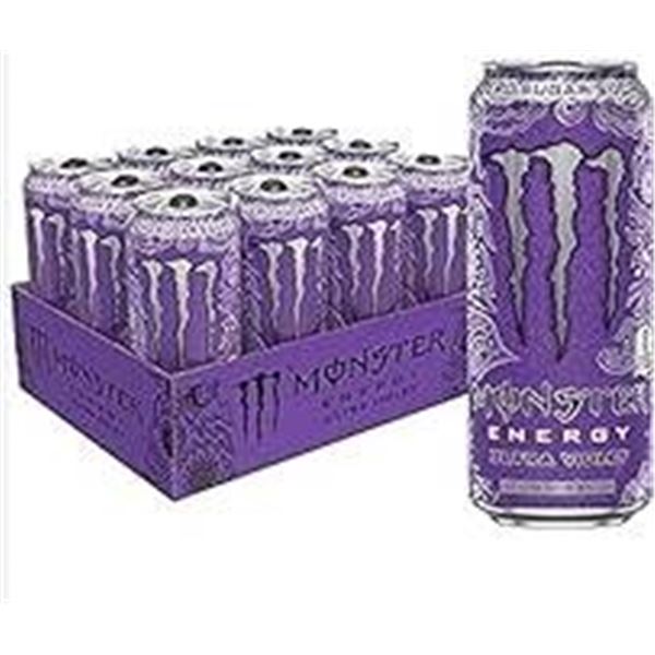 12-Pack of Monster Energy Ultra Violet 16 fl oz Cans