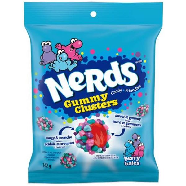 Nerds Gummy Clusters 10 x 142g Each
