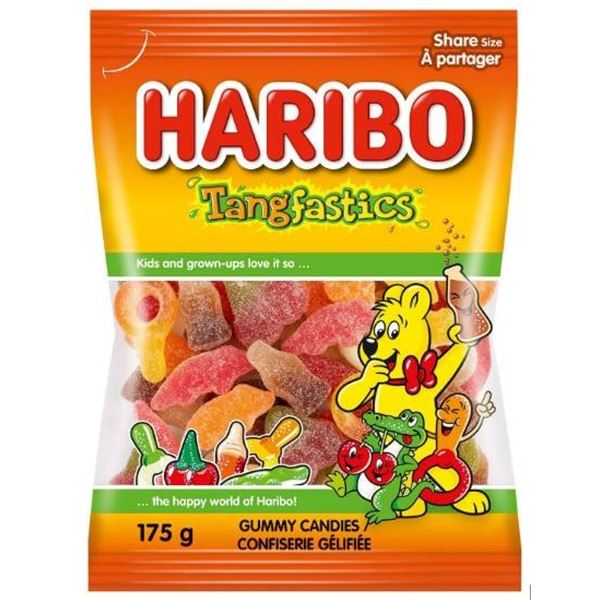 Haribo Tangfastics Gummy Candies 12 x 175g Pack