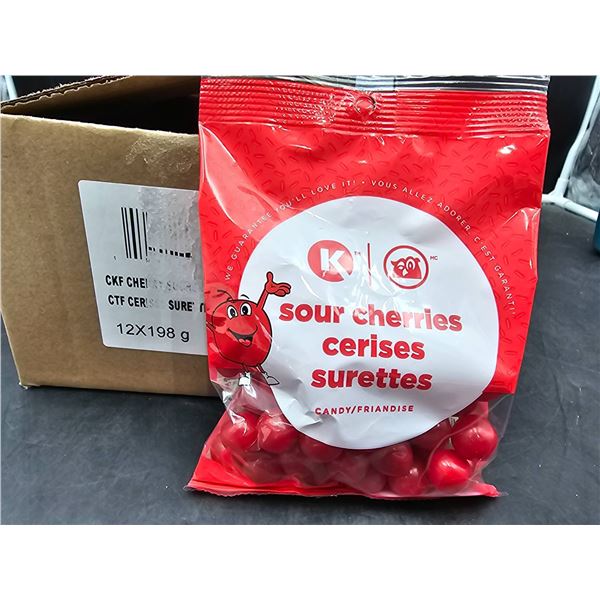 Circle K+ Sour Cherries 12 x 198g Pack Set
