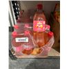 Image 2 : Canada Dry Raspberry Lemonade Ginger Ale 24 x 500 mL Bottles